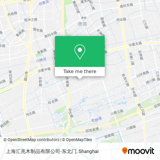 上海汇兆木制品有限公司-东北门 map