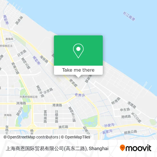 上海商恩国际贸易有限公司(高东二路) map