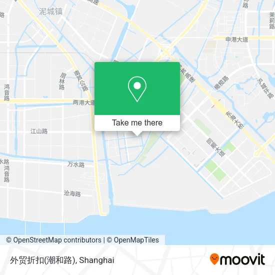 外贸折扣(潮和路) map