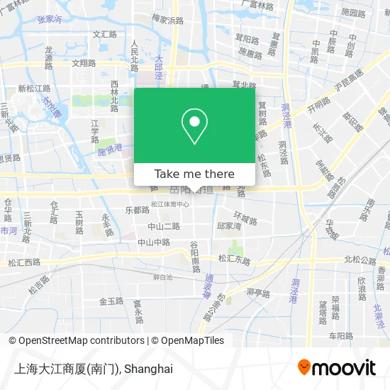 上海大江商厦(南门) map