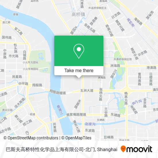 巴斯夫高桥特性化学品上海有限公司-北门 map
