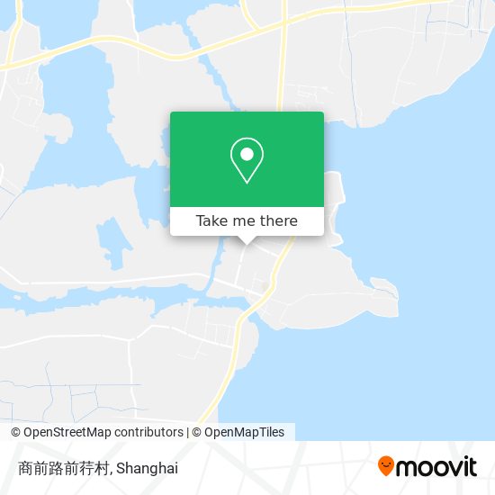 商前路前荇村 map