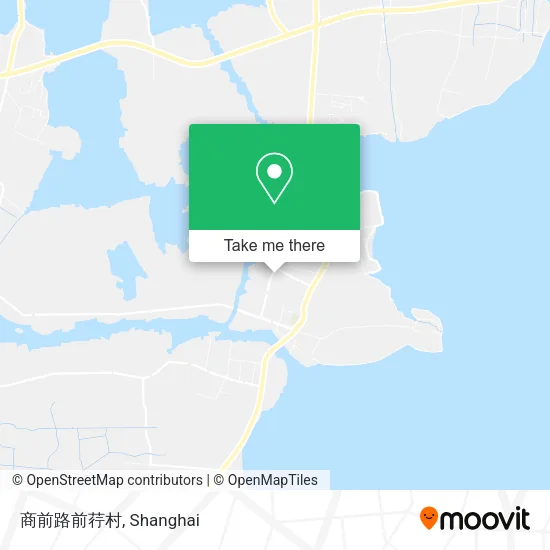 商前路前荇村 map