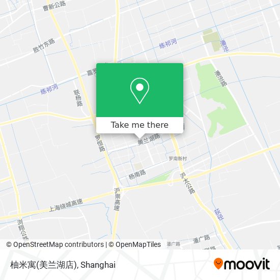 柚米寓(美兰湖店) map