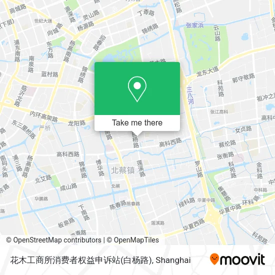 花木工商所消费者权益申诉站(白杨路) map