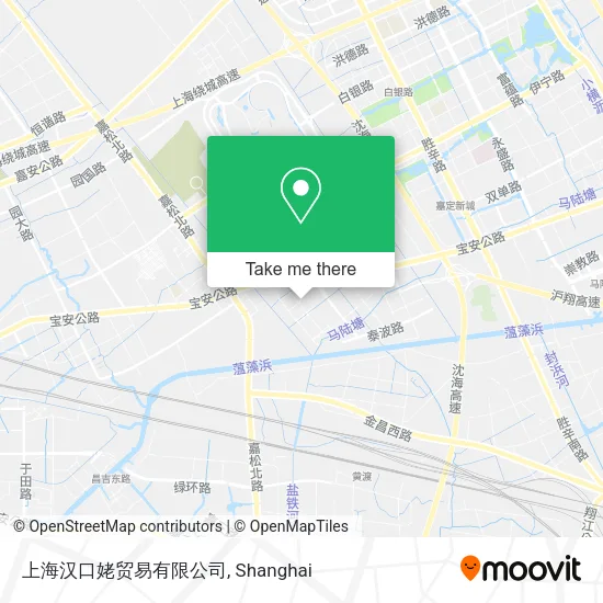 上海汉口姥贸易有限公司 map