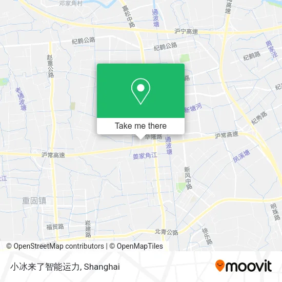 小冰来了智能运力 map