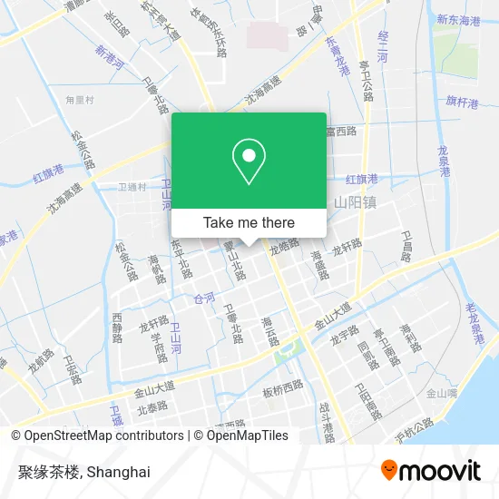 聚缘茶楼 map