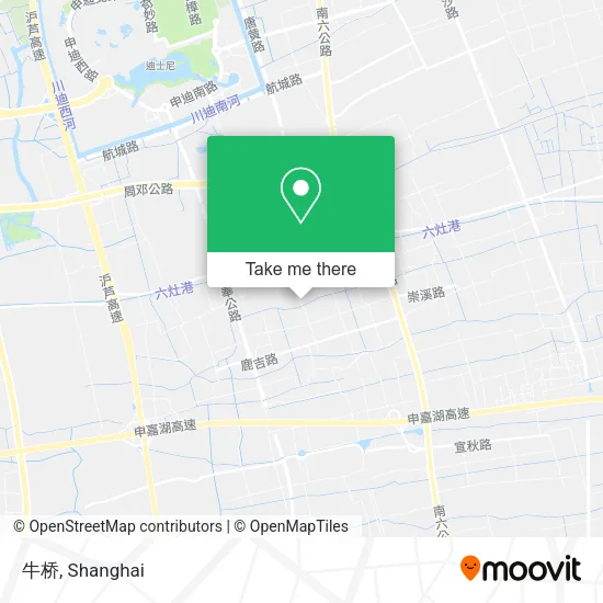 牛桥 map