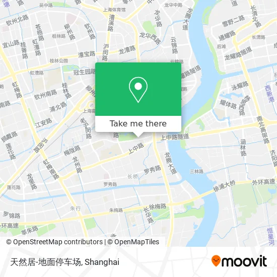 天然居-地面停车场 map