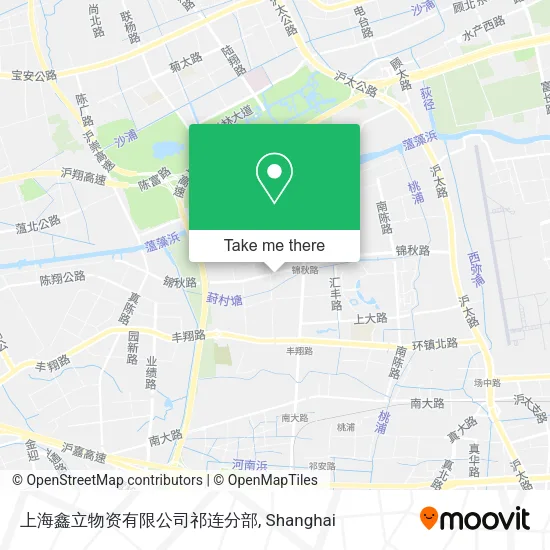 上海鑫立物资有限公司祁连分部 map