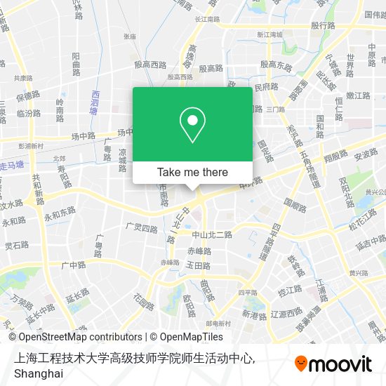 上海工程技术大学高级技师学院师生活动中心 map