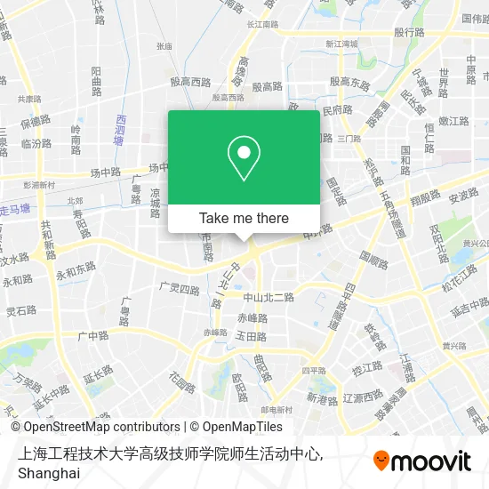 上海工程技术大学高级技师学院师生活动中心 map