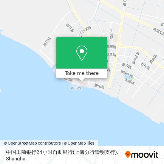中国工商银行24小时自助银行(上海分行崇明支行) map