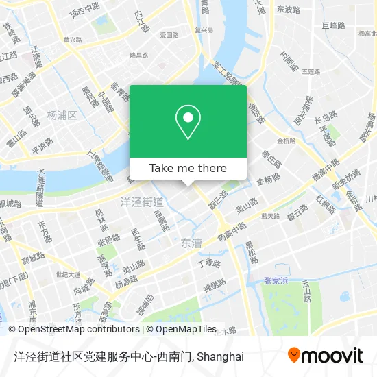 洋泾街道社区党建服务中心-西南门 map