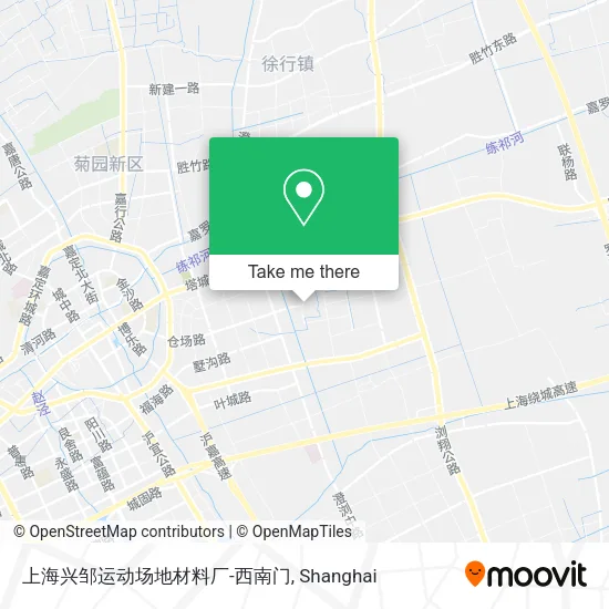 上海兴邹运动场地材料厂-西南门 map