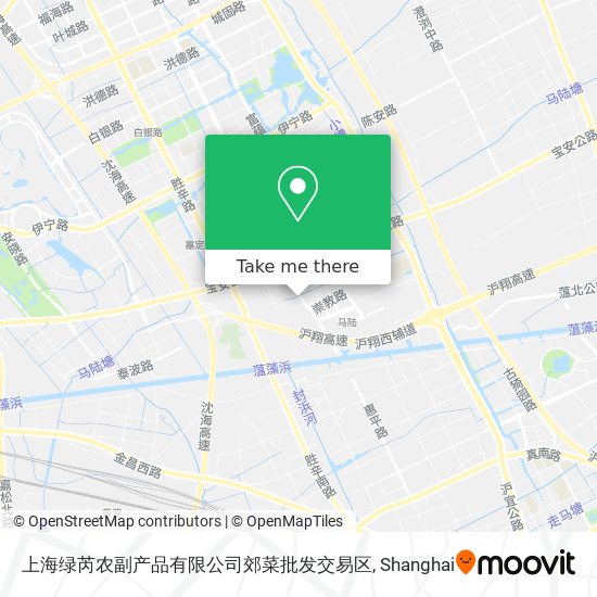 上海绿芮农副产品有限公司郊菜批发交易区 map