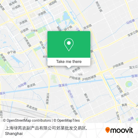 上海绿芮农副产品有限公司郊菜批发交易区 map