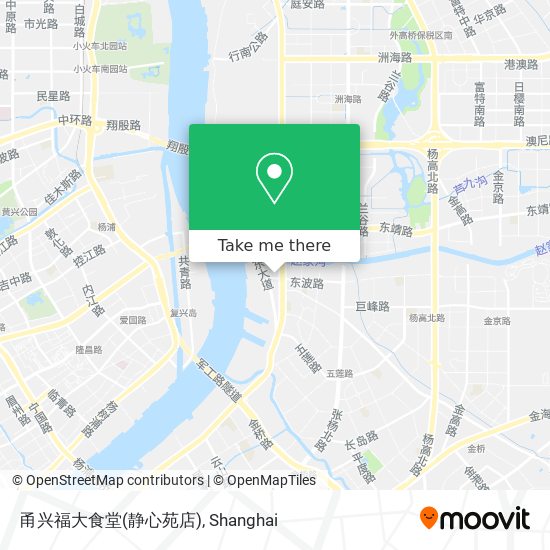 甬兴福大食堂(静心苑店) map