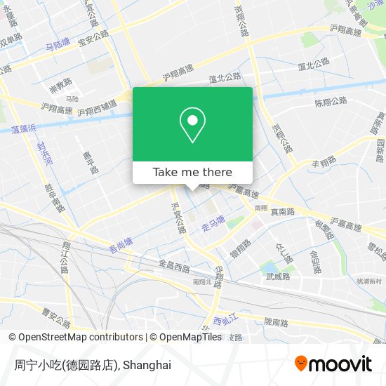 周宁小吃(德园路店) map
