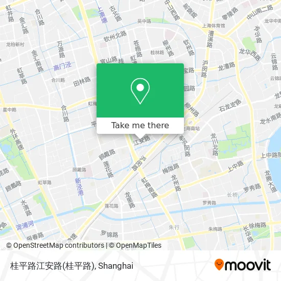 桂平路江安路 map