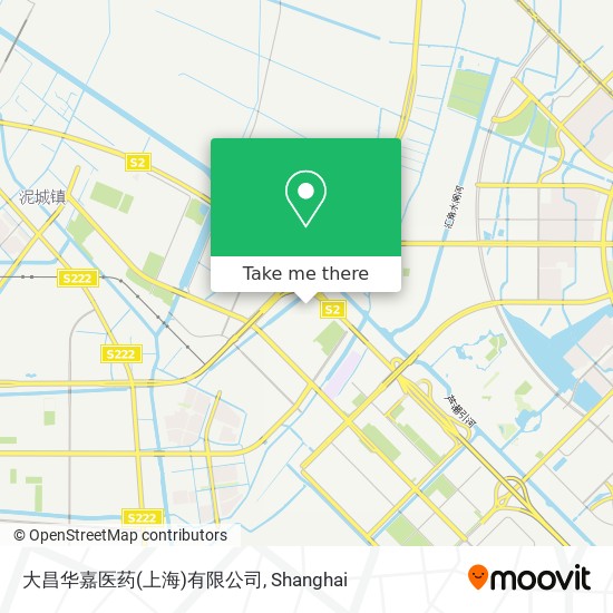 大昌华嘉医药(上海)有限公司 map