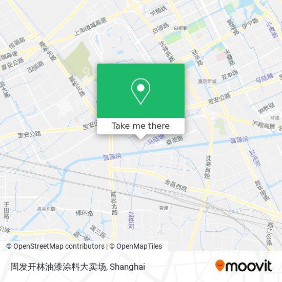 固发开林油漆涂料大卖场 map