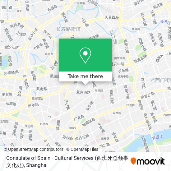Consulate of Spain - Cultural Services (西班牙总领事文化处) map