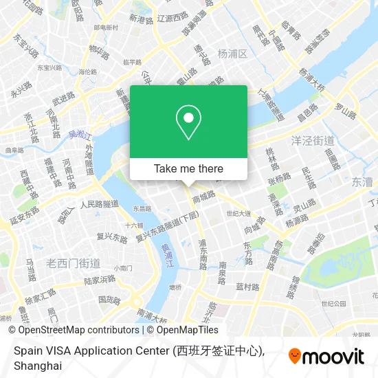 Spain VISA Application Center (西班牙签证中心) map