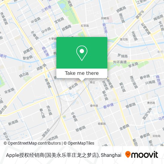 Apple授权经销商(国美永乐莘庄龙之梦店) map
