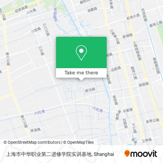 上海市中华职业第二进修学院实训基地 map