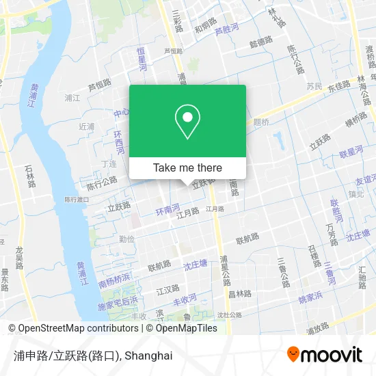 浦申路/立跃路(路口) map