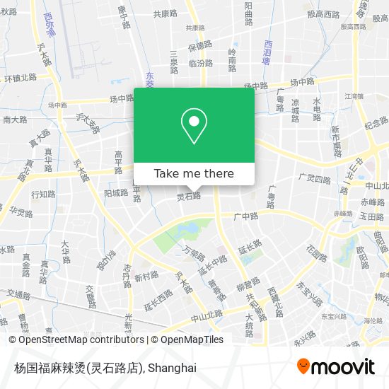 杨国福麻辣烫(灵石路店) map