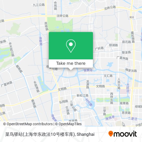 菜鸟驿站(上海华东政法10号楼车库) map