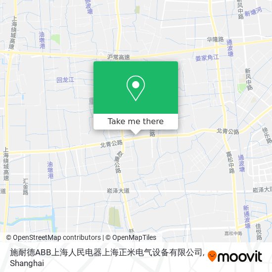 施耐德ABB上海人民电器上海正米电气设备有限公司 map