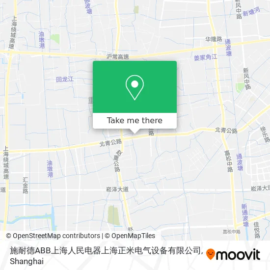 施耐德ABB上海人民电器上海正米电气设备有限公司 map