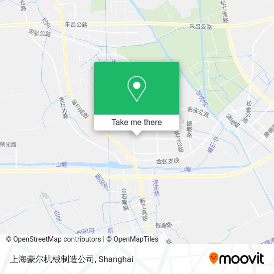 上海豪尔机械制造公司 map