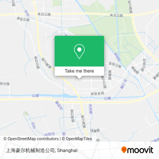 上海豪尔机械制造公司 map