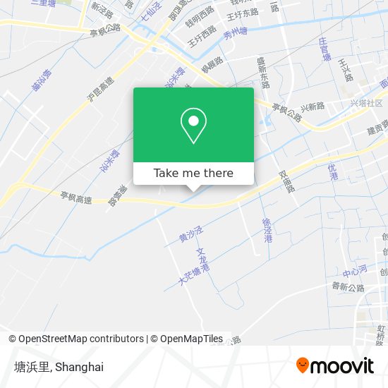 塘浜里 map
