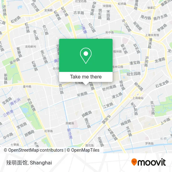 辣萌面馆 map