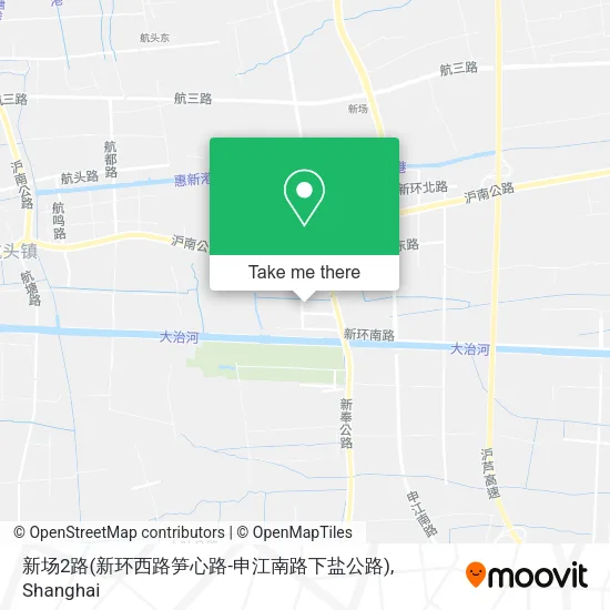新场2路(新环西路笋心路-申江南路下盐公路) map