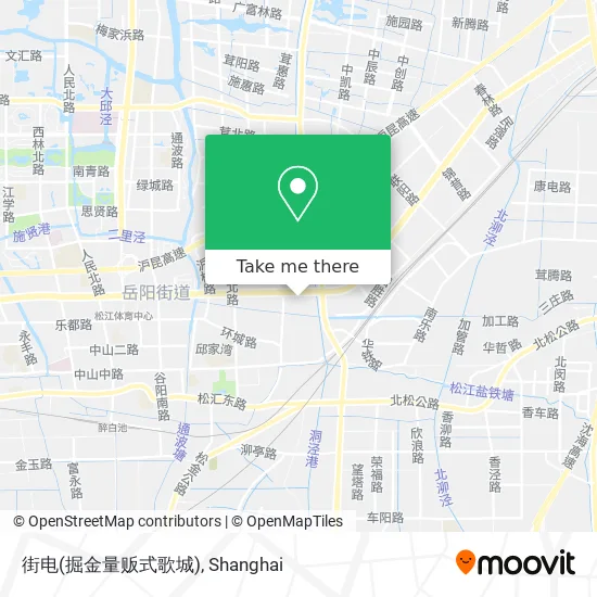 街电(掘金量贩式歌城) map