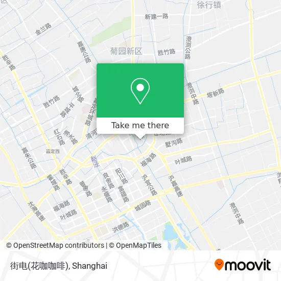 街电(花咖咖啡) map