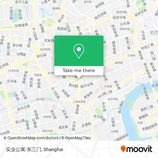 实业公寓-东三门 map