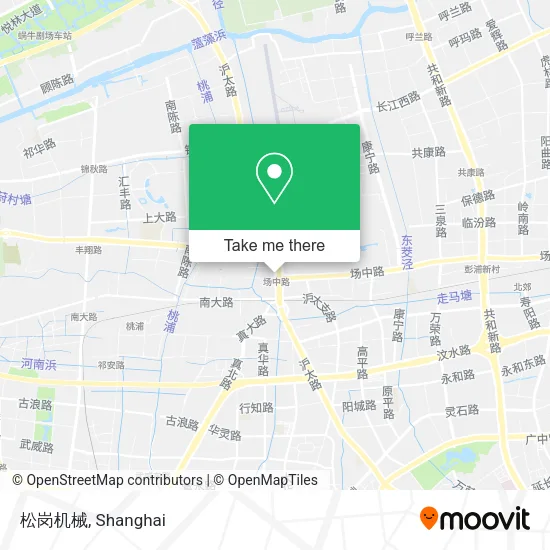 松岗机械 map