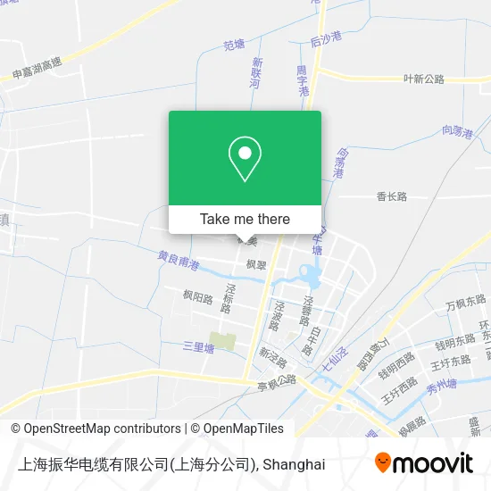 上海振华电缆有限公司(上海分公司) map