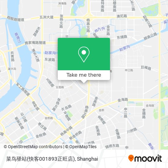 菜鸟驿站(快客001893正旺店) map