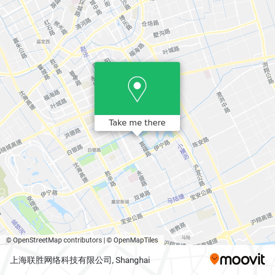 上海联胜网络科技有限公司 map