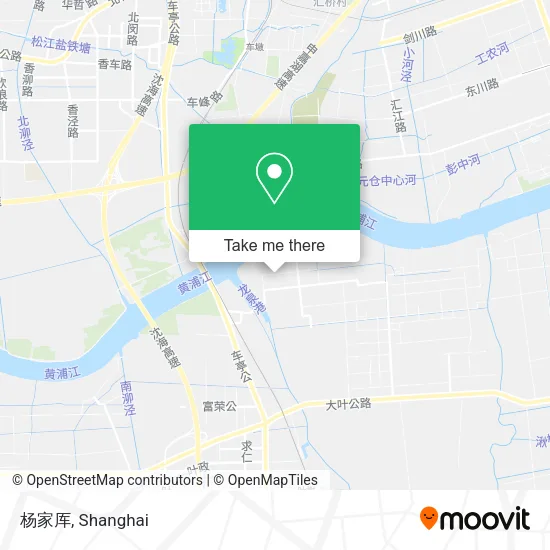 杨家厍 map