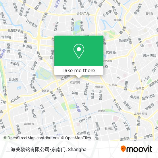 上海关勒铭有限公司-东南门 map